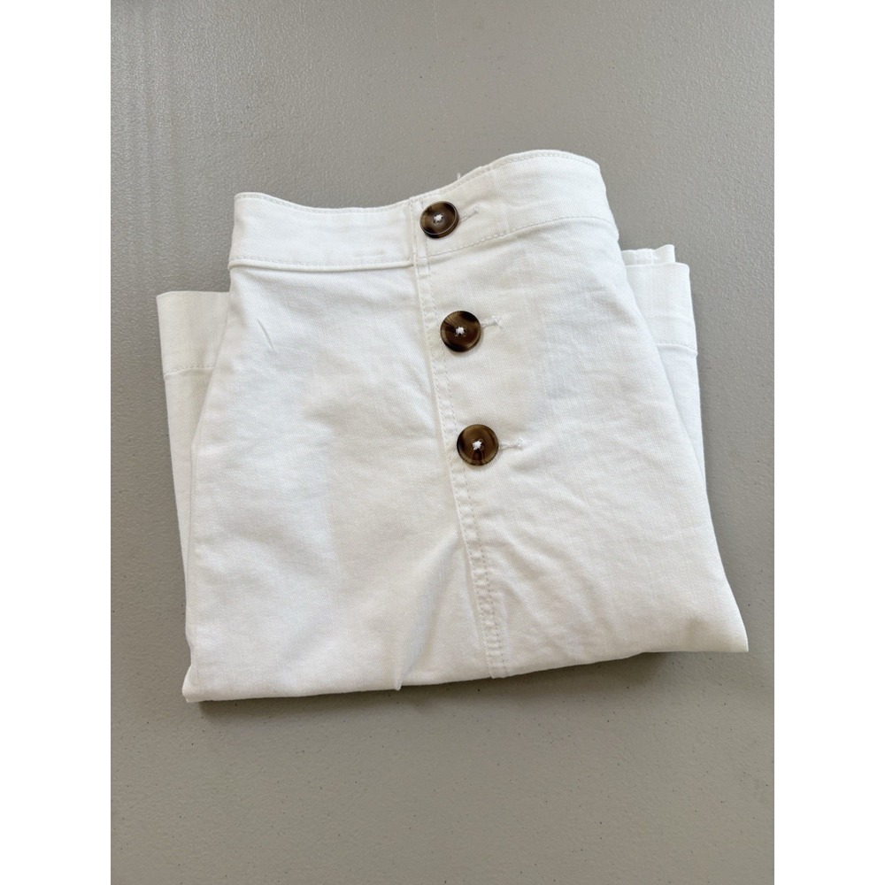 St Johns Bay Skirts White Size 14 Zip Pocket NEW No Tags. - Picture 9 of 9